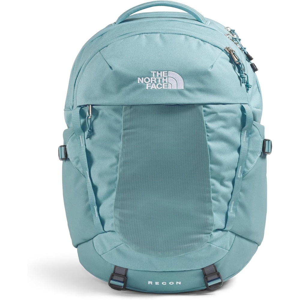 imageThe North Face Womens Recon Everyday Laptop Backpack Commuter Travel Bag 18 Laptop Sleeve WaterRepellent TNF White Metallic MlangeMid GreyNPF One SizeBlue Eclipse Light HeatherBlue Eclipse