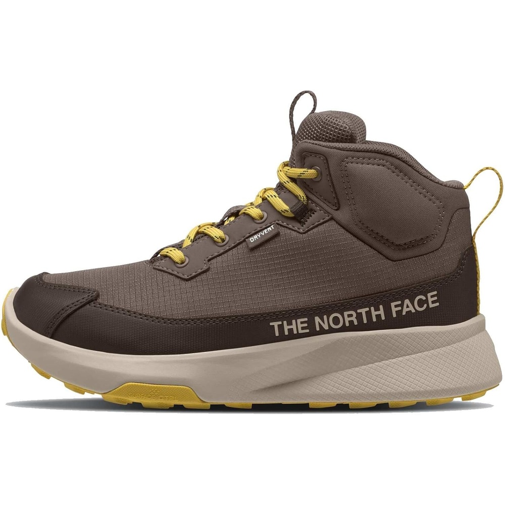 imageThe North Face unisexchild Fastpack II Hiker Mid Waterproof Hiking Shoe Highly Cushioned Abrasion ResistantSmokey BrownDark Chestnut