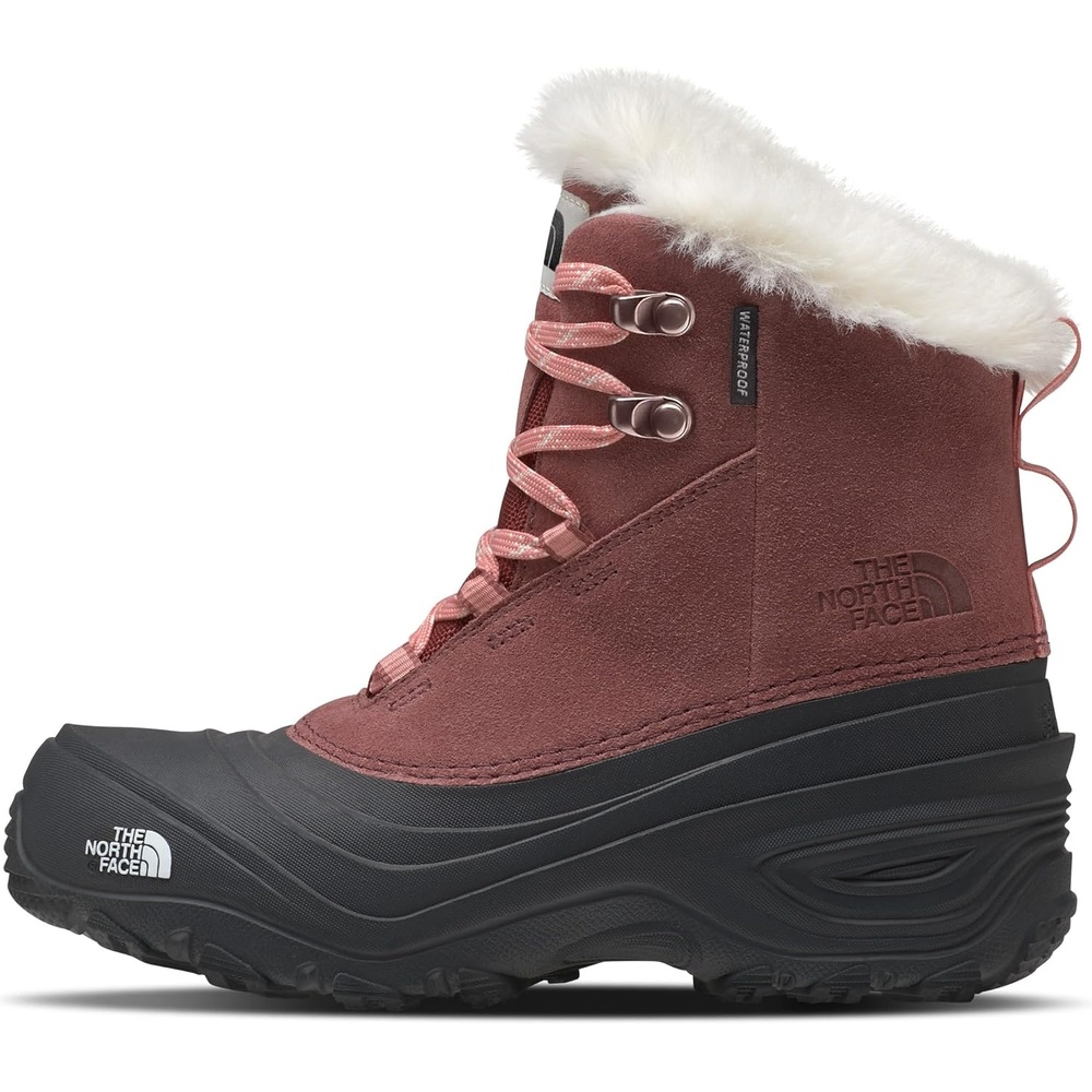imageThe North Face unisexchild Shellista Lace V Insulated Waterproof Snow Boot Seamsealed Outdoor ShoeCanyon DustTerracotta