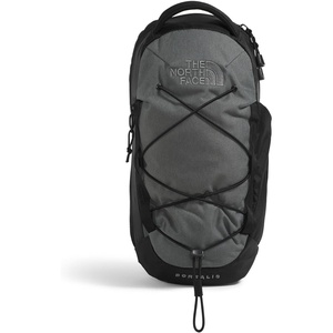 THE NORTH FACE Borealis SIing Bag | Crossbody Adjustable Strap, Water Repellent Finish, Multiple Compartments, Tablet Sleeve(Asphalt Grey Light Heather/Tnf Black)