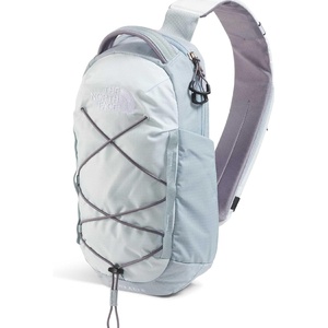 THE NORTH FACE Borealis SIing Bag | Crossbody Adjustable Strap, Water Repellent Finish, Multiple Compartments, Tablet Sleeve(Pearl Stone/Frost Grey/Transcendent Grey)