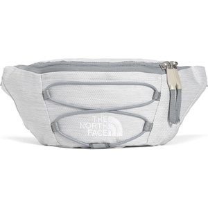 THE NORTH FACE Jester Lumbar Pack | Fanny Pack With Water Repellent Finish, 2.2 Liters, Crossbody Adjustable Strap(TNF White Metallic Mélange/Mid Grey-NPF)