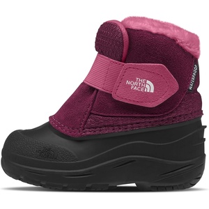 THE NORTH FACE Kids’ Alpenglow II Insulated Snow Boot | Waterproof Construction & Durable Rubber Outsole(Boysenberry/Tnf Black)