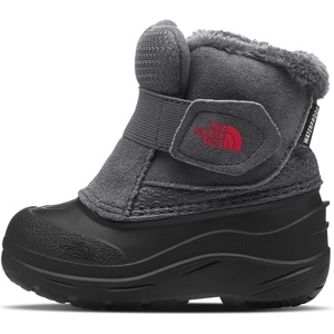 THE NORTH FACE Kids’ Alpenglow II Insulated Snow Boot | Waterproof Construction & Durable Rubber Outsole(Tnf Black/Zinc Grey)