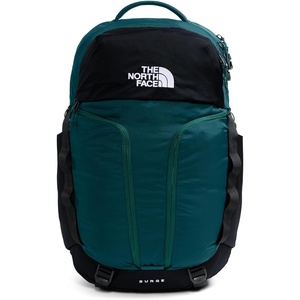 THE NORTH FACE Surge Commuter Laptop Backpack | Daypack With Water Repellent Finish, 16″ Laptop Sleeve, Reflective Details(Pacific Teal/Tnf Black)