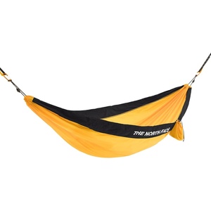 THE NORTH FACE Wawona Camp Hammock – Includes Carabiners & Tree Straps for Easy Setup, Storage Bag Doubles as Pocket, Summit Gold/TNF Black, One Size(Summit Gold/Tnf Black)