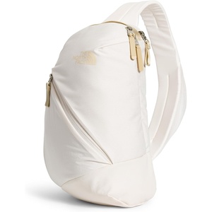 THE NORTH FACE Women’s Isabella SIing | Slim Carry Crossbody Bag With Large Main Compartment, Water Repellent(Gardenia White Dark Heather/Gravel-npf)