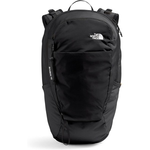 The North Face Basin 18 Liter Technical Daypack with Rain Cover – Unisex Backpack, Sternum Strap, Hiking Pole Attachment, Duck Green/Shady Blue, One Size(Tnf Black/Tnf Black-npf)