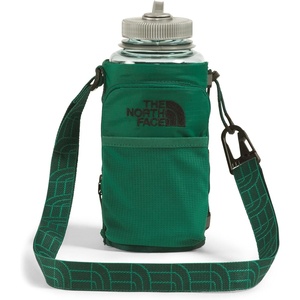The North Face Borealis Water Bottle Holder – Adjustable Strap, Water-Repellent Finish, External Pocket with Key Hook, Opal Frost, One Size(Evergreen/Hunter Green)