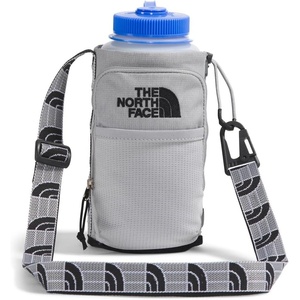 The North Face Borealis Water Bottle Holder – Adjustable Strap, Water-Repellent Finish, External Pocket with Key Hook, Opal Frost, One Size(Meld Grey Dark Heather/Tnf Black-npf)