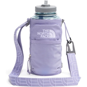 The North Face Borealis Water Bottle Holder – Adjustable Strap, Water-Repellent Finish, External Pocket with Key Hook, Opal Frost, One Size(Pale Plum Light Heather/Pale Plum)