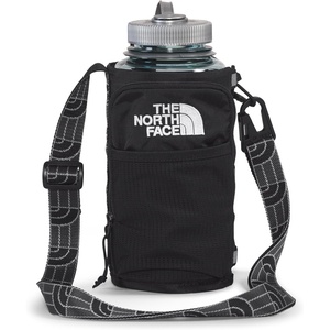 The North Face Borealis Water Bottle Holder – Adjustable Strap, Water-Repellent Finish, External Pocket with Key Hook, Opal Frost, One Size(TNF Black/TNF Black-NPF)