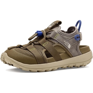 The North Face Kids’ Explore Camp Shandal – Kids’ Hiking Sandal for Boys & Girls(Cedar/Tnf Blue)