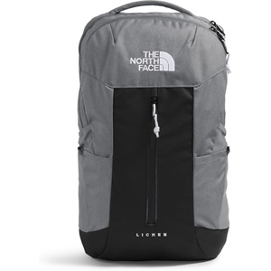 The North Face Lichen Daypack – Everyday Commuter Backpack, Laptop Sleeve, Water Bottle Pockets, Center Front Pouch, Smoked Pearl Dark Heather/TNF Black, One Size(Smoked Pearl Dark Heather/Tnf Black)