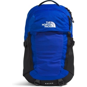 The North Face Recon Everyday Laptop Backpack – Daypack, Water Repellent, Laptop Sleeve, 2 Water Bottle Pockets, Asphalt Grey Light Heather/TNF Black-NPF, One Size(Tnf Blue/Tnf Black)