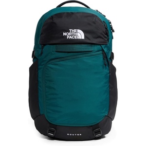 The North Face Router Everyday Laptop Backpack – Daypack, Water Repellent, Laptop Sleeve, Reflective Details, Asphalt Grey Light Heather/TNF Black-NPF, One Size(Pacific Teal/Tnf Black)