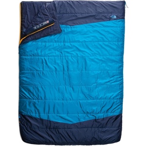 The North Face Sleeping-Bags Dolomite One 15F / -9C, 3-in-1 Insulated Sleeping Bag for 2 People | Water Repellent, Rectangular Shape, Fleece Lined Mid Layer(Hyper Blue/Radiant Yellow-NPF)