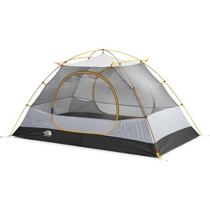 The North Face Tents Stormbreak 2 Two-Person Camping Tent | High Low Ventilation Openings for Optimal Airflow, Water Repellent Finish(Golden Oak/Pavement)