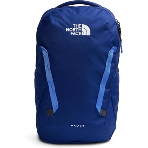 The North Face Vault Everyday Laptop Backpack – Commuter Travel Bag, Water-Repellent Finish, Spacious Compartment, Mid Grey Dark Heather/TNF Black-NPF, One Size(Bold Blue/Active Blue)