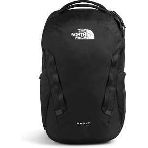 The North Face Vault Everyday Laptop Backpack – Commuter Travel Bag, Water-Repellent Finish, Spacious Compartment, Mid Grey Dark Heather/TNF Black-NPF, One Size(Tnf Black-npf)