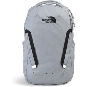 The North Face Vault Everyday Laptop Backpack – Commuter Travel Bag, Water-Repellent Finish, Spacious Compartment, Mid Grey Dark Heather/TNF Black-NPF, One Size(Mid Grey Dark Heather/Tnf Black-npf)