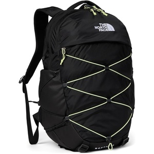 The North Face Women’s Borealis Commuter Laptop Backpack – Everyday Travel Bag, Laptop Sleeve, Reflective Details, Stone Slab Light Heather/Stone Slab, One Size(Tnf Black/Astro Lime)