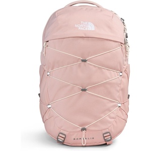 The North Face Women’s Borealis Commuter Laptop Backpack – Everyday Travel Bag, Laptop Sleeve, Reflective Details, Stone Slab Light Heather/Stone Slab, One Size(Pink Moss Dark Heather/Gardenia White-npf)