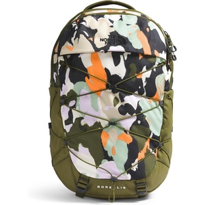 The North Face Women’s Borealis Commuter Laptop Backpack – Everyday Travel Bag, Laptop Sleeve, Reflective Details, Stone Slab Light Heather/Stone Slab, One Size(Forest Olive Grounded Floral Print/Forest Olive)