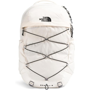 The North Face Women’s Borealis Commuter Laptop Backpack – Everyday Travel Bag, Laptop Sleeve, Reflective Details, Stone Slab Light Heather/Stone Slab, One Size(Gardenia White/Tnf Black-npf)