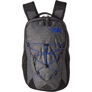 The North Face Women’s Jester Everyday Laptop Backpack – Commuter Travel Bag, Laptop Sleeve, Water-Repellent, Minimal Grey Dark Heather/Minimal Grey-NPF, One Size(Tnf Black Heather/Tnf Blue (Past Season))