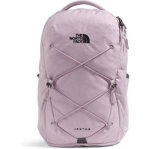 The North Face Women’s Jester Everyday Laptop Backpack – Commuter Travel Bag, Laptop Sleeve, Water-Repellent, Minimal Grey Dark Heather/Minimal Grey-NPF, One Size(Ashen Purple/Tnf Black)