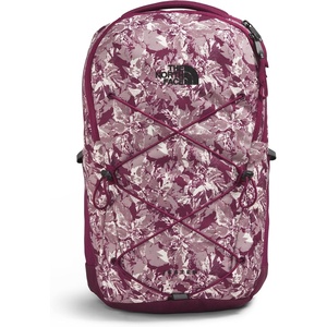 The North Face Women’s Jester Everyday Laptop Backpack – Commuter Travel Bag, Laptop Sleeve, Water-Repellent, Minimal Grey Dark Heather/Minimal Grey-NPF, One Size(Boysenberry Coleus Camo Print)