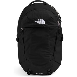 The North Face Women’s Recon Everyday Laptop Backpack – Commuter Travel Bag, 18″ Laptop Sleeve, Water-Repellent, TNF White Metallic Mélange/Mid Grey-NPF, One Size(Tnf Black/Tnf Black-npf)
