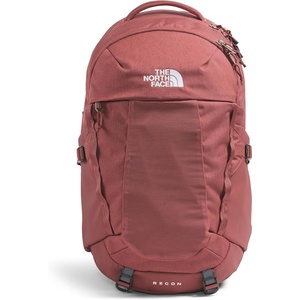 The North Face Women’s Recon Everyday Laptop Backpack – Commuter Travel Bag, 18″ Laptop Sleeve, Water-Repellent, TNF White Metallic Mélange/Mid Grey-NPF, One Size(Canyon Dust Dark Heather)