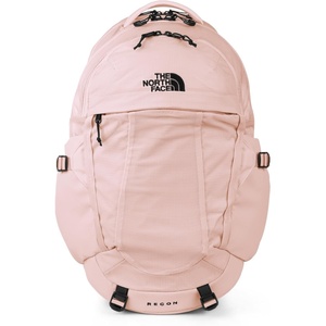 The North Face Women’s Recon Everyday Laptop Backpack – Commuter Travel Bag, 18″ Laptop Sleeve, Water-Repellent, TNF White Metallic Mélange/Mid Grey-NPF, One Size(Pink Salt/Tnf Black)