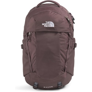 The North Face Women’s Recon Everyday Laptop Backpack – Commuter Travel Bag, 18″ Laptop Sleeve, Water-Repellent, TNF White Metallic Mélange/Mid Grey-NPF, One Size(Tawny Quartz)
