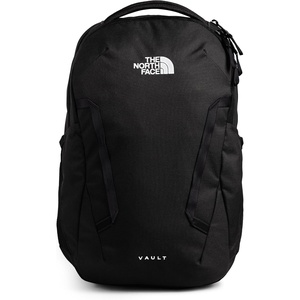 The North Face Women’s Vault Everyday Laptop Backpack – Commuter Travel Bag, Water-Repellent, Spacious Main Compartment, TNF White Metallic Mélange/Mid Grey-NPF, One Size(Tnf Black-npf)