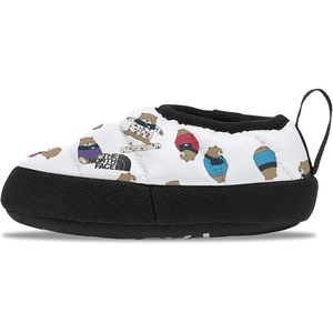 The North Face unisex-baby Tent Mule Slipper – Insulated Toddler Shoes for Boys & Girls(Nuptse Bears Print Multi/Tnf Black)