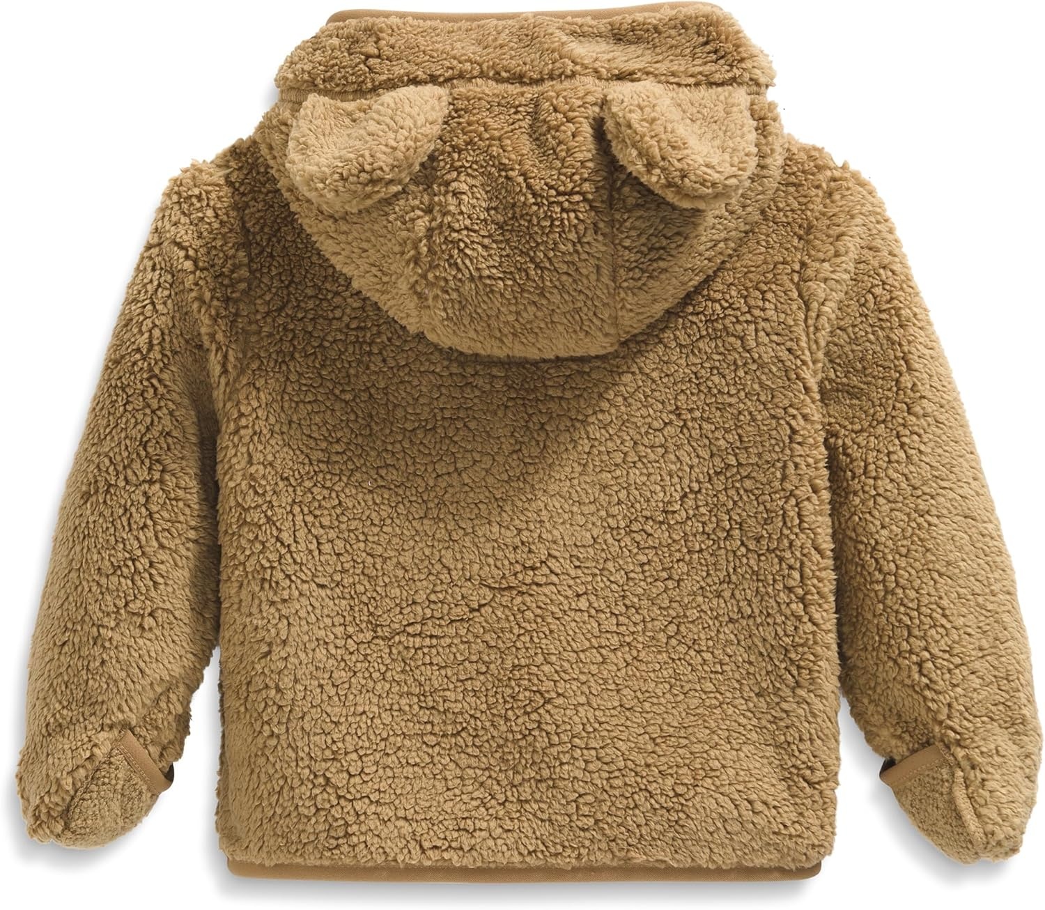 imageTHE NORTH FACE Baby Campshire Full Zip Hoodie Cozy Fleece Winter Jacket for Toddlers With Mittens amp Attached Bear Ear HoodTeddy Brown