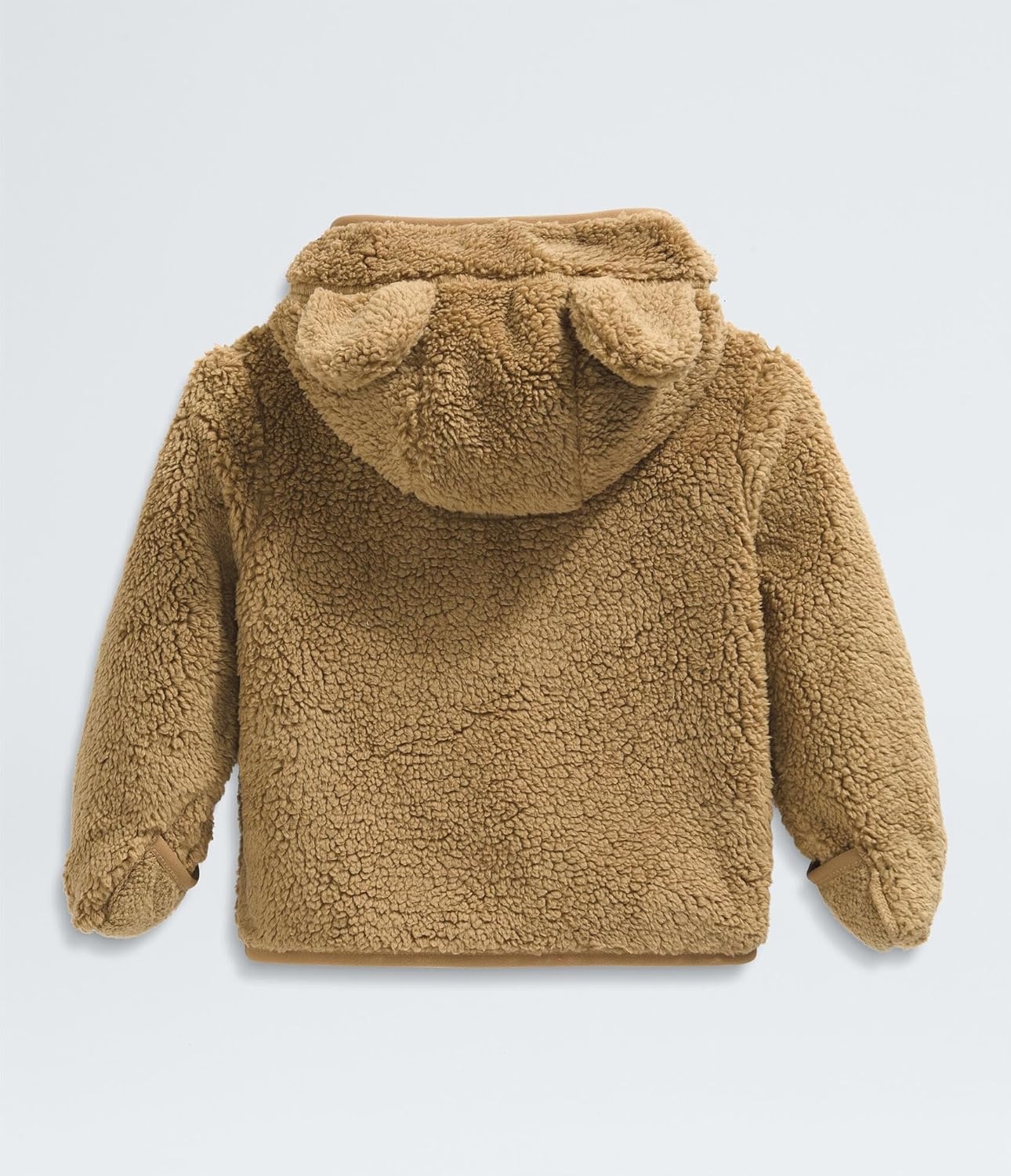 imageTHE NORTH FACE Baby Campshire Full Zip Hoodie Cozy Fleece Winter Jacket for Toddlers With Mittens amp Attached Bear Ear HoodTeddy Brown