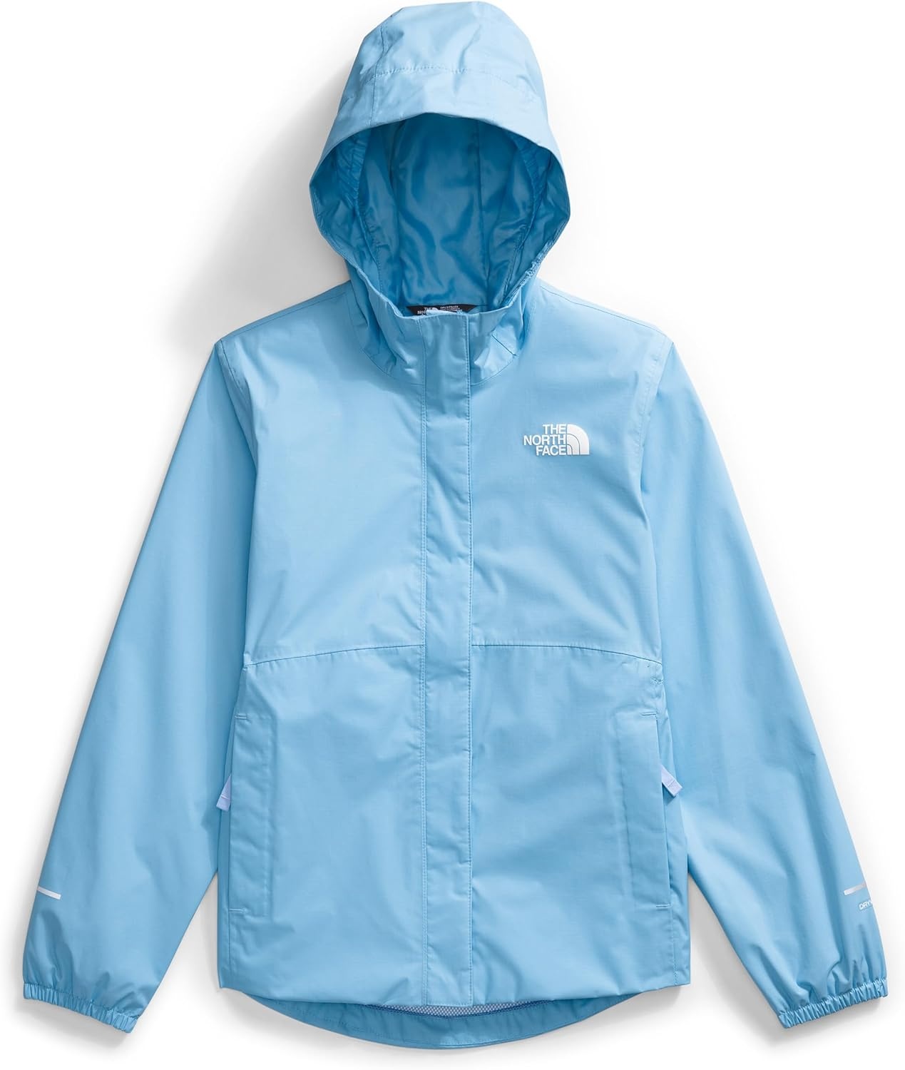 image:imageTHE NORTH FACE Girls Antora Rain Jacket Waterproof Breathable 3piece Hood Secure Zip Hand PocketCornflower