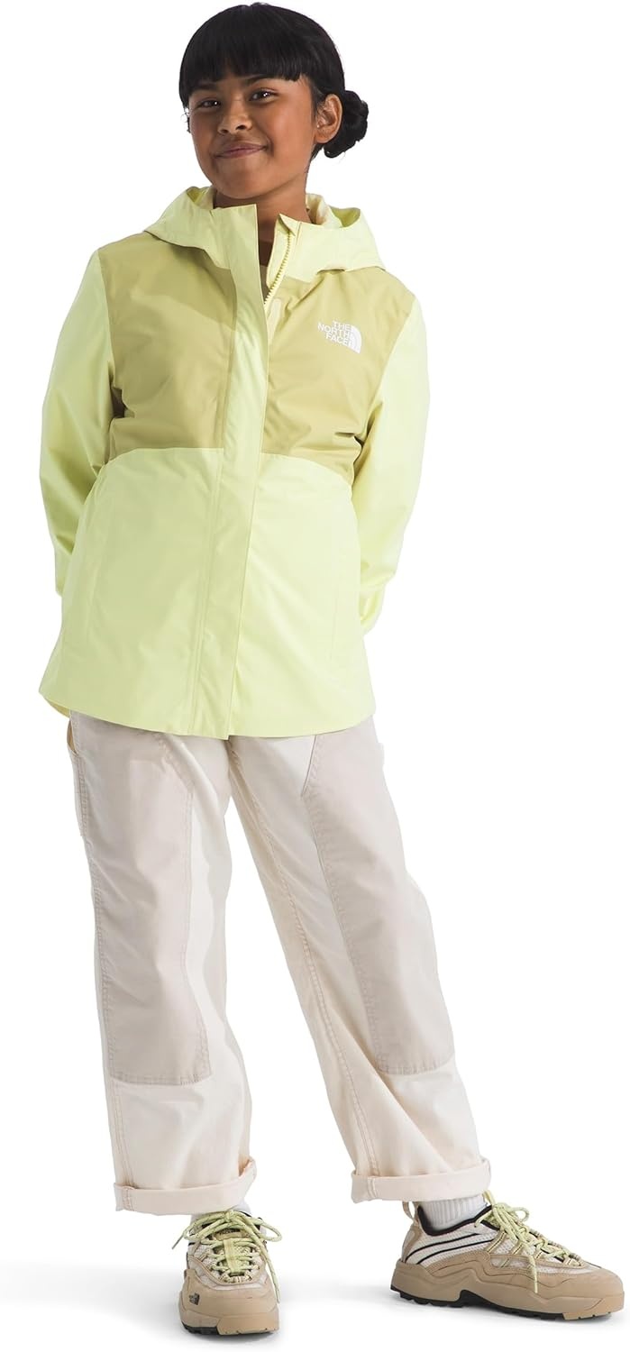 image:imageTHE NORTH FACE Girls Antora Rain Jacket Waterproof Breathable 3piece Hood Secure Zip Hand PocketLemon Mistpear