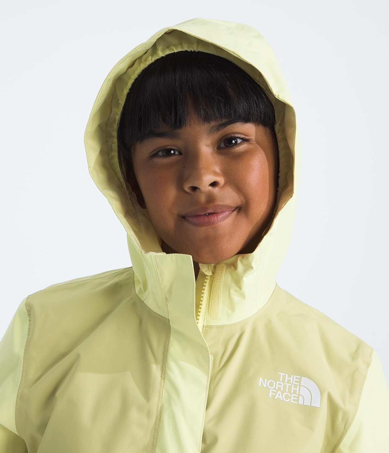 image:imageTHE NORTH FACE Girls Antora Rain Jacket Waterproof Breathable 3piece Hood Secure Zip Hand PocketLemon Mistpear