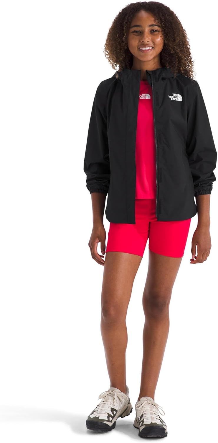 image:imageTHE NORTH FACE Girls Antora Rain Jacket Waterproof Breathable 3piece Hood Secure Zip Hand PocketTnf BlackTnf Black