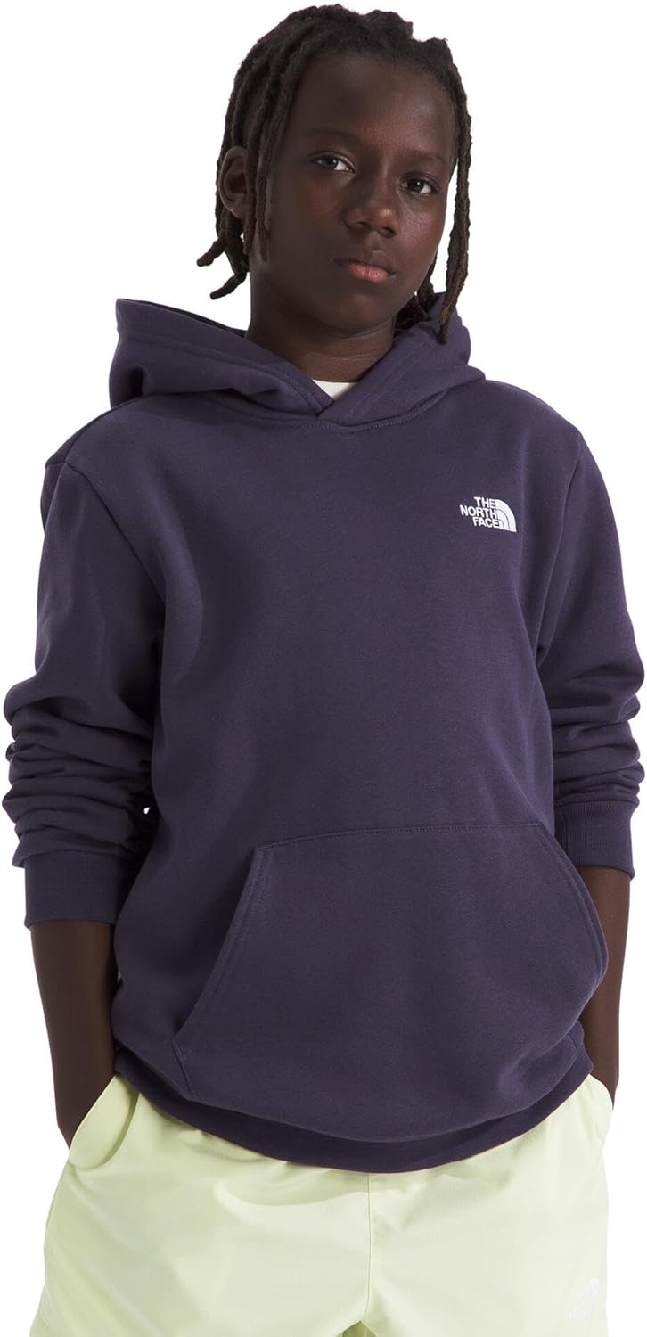 image:imageTHE NORTH FACE Kids Evolution Emb Pullover Hoodie Sweatshirt for Boys amp Girls With 2 Piece Hood Kangaroo PocketEndless Dusk