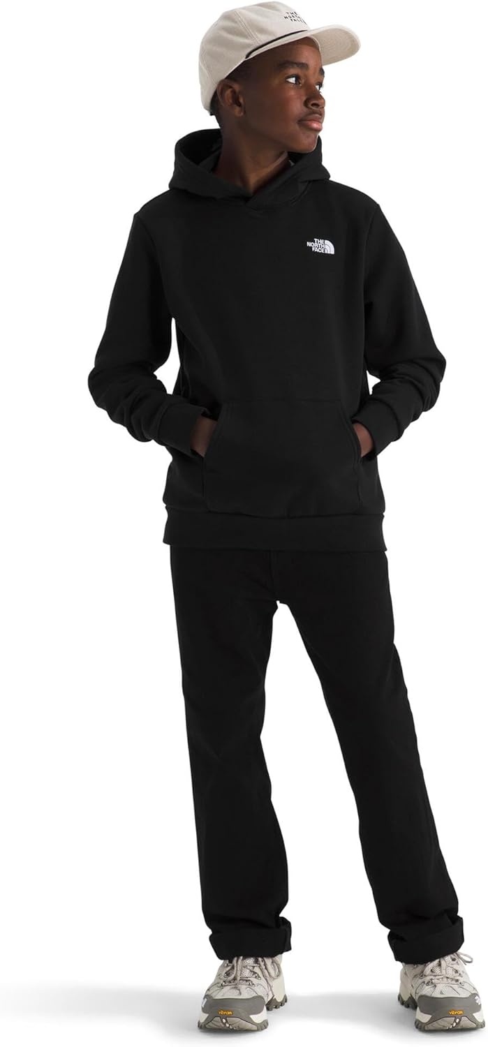 image:imageTHE NORTH FACE Kids Evolution Emb Pullover Hoodie Sweatshirt for Boys amp Girls With 2 Piece Hood Kangaroo PocketTnf Black