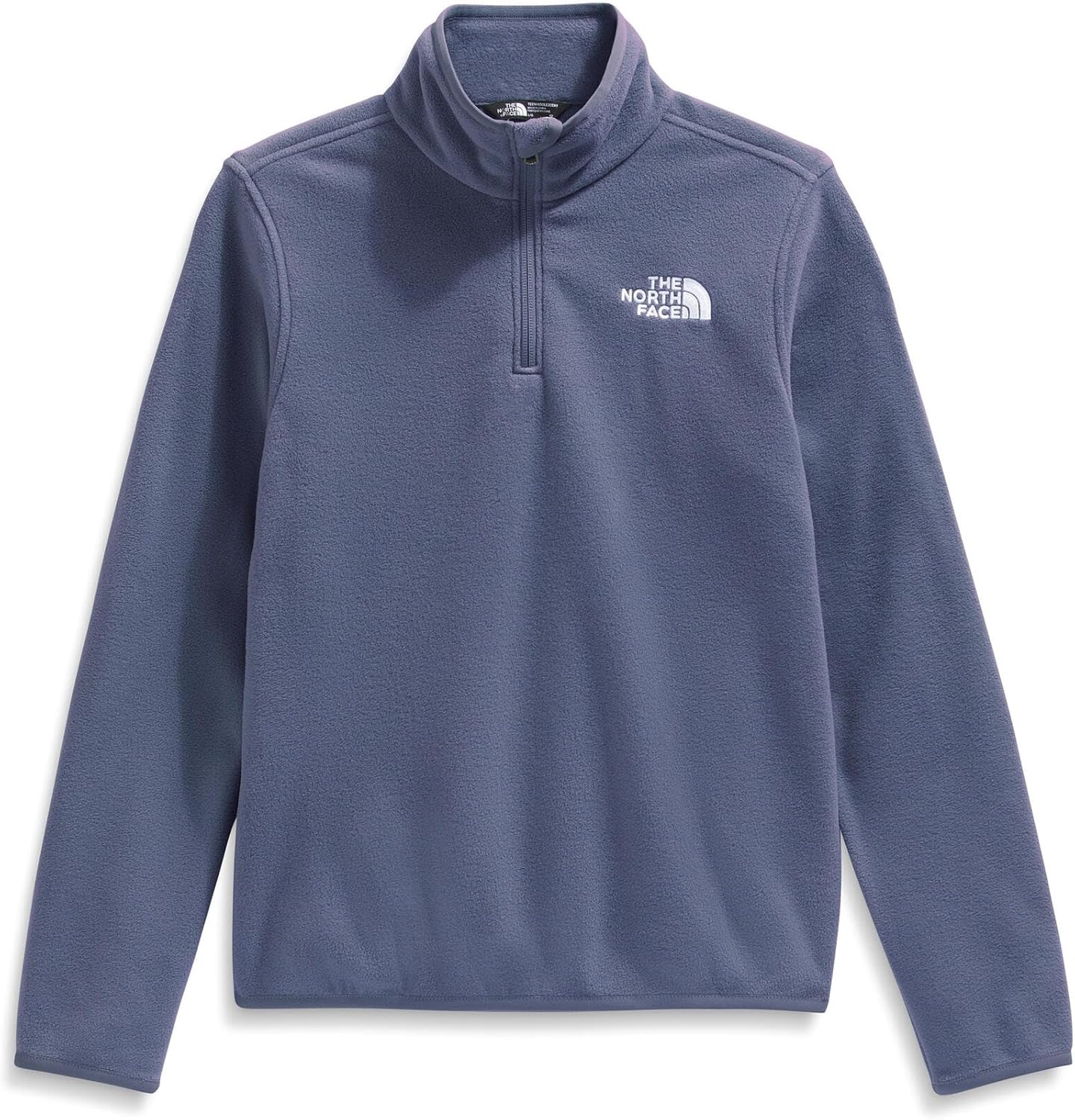 image:imageTHE NORTH FACE Kids Glacier 14 Zip Pullover Recycled Fleece Jacket for Boys amp Girls Stylish Stand CollarTwilight Galaxy