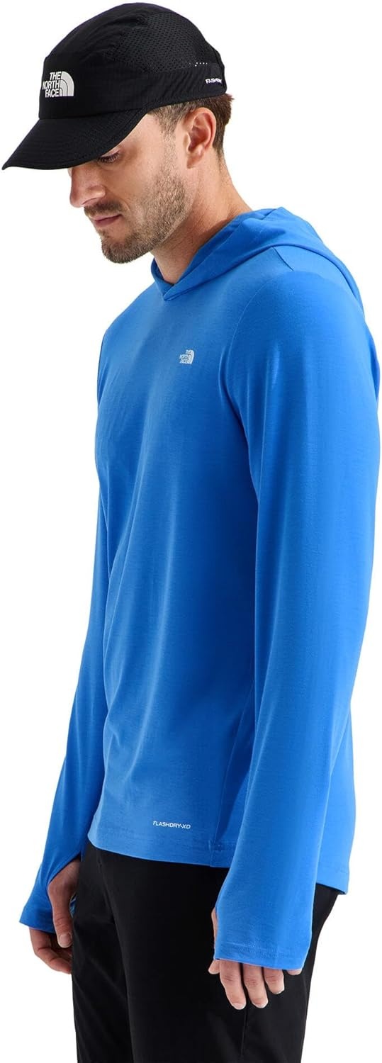 image:imageTHE NORTH FACE Mens Adventure Sun Hoodie Light amp Breathable With Upf 40 Sun Protection amp 3piece HoodActive Blue