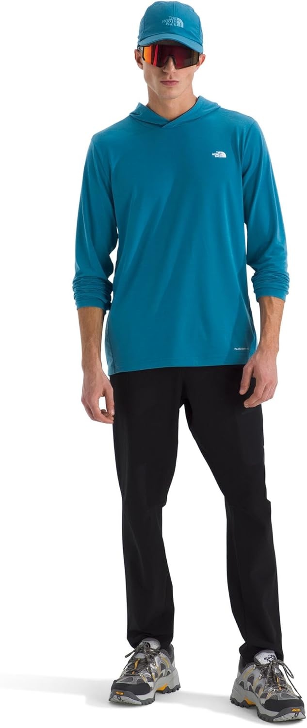 image:imageTHE NORTH FACE Mens Adventure Sun Hoodie Light amp Breathable With Upf 40 Sun Protection amp 3piece HoodDusk Blue