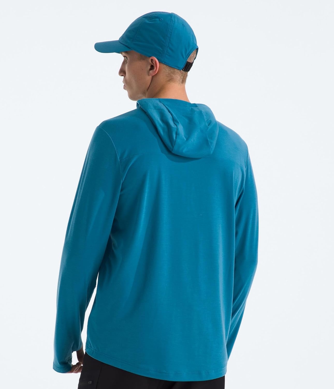 image:imageTHE NORTH FACE Mens Adventure Sun Hoodie Light amp Breathable With Upf 40 Sun Protection amp 3piece HoodDusk Blue